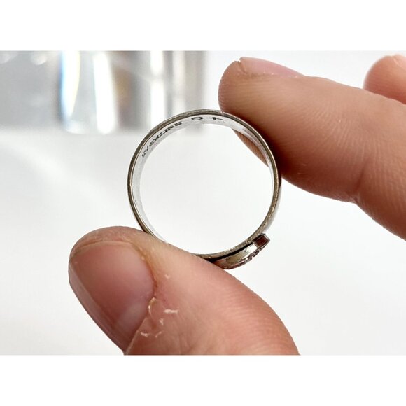 Putnman High School Graduation 925 Kinney Sterling Silver Vintage Ring - sz 6 - Picture 13 of 14